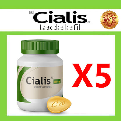 🎉🎉[Eli Lilly] Cialis Professional Edition: Der neueste Wirkstoff, Tadalafil 100 mg/30 Tabletten, die beste Wahl für Patienten mit erektiler Dysfunktion!