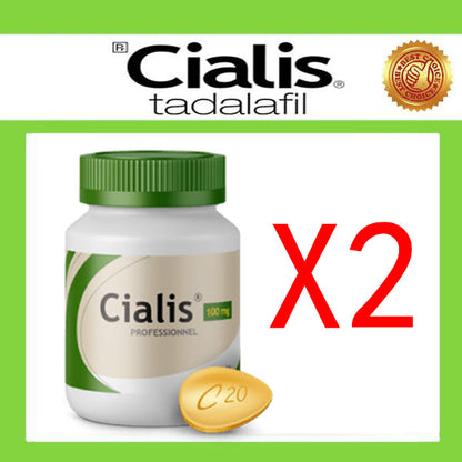 🎉🎉[Eli Lilly] Cialis Professional Edition: Der neueste Wirkstoff, Tadalafil 100 mg/30 Tabletten, die beste Wahl für Patienten mit erektiler Dysfunktion!